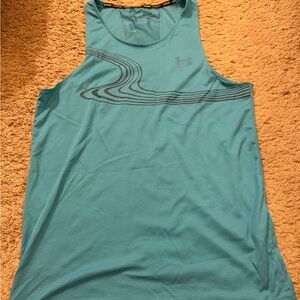 Under Armour Blue Racerback Swim Top